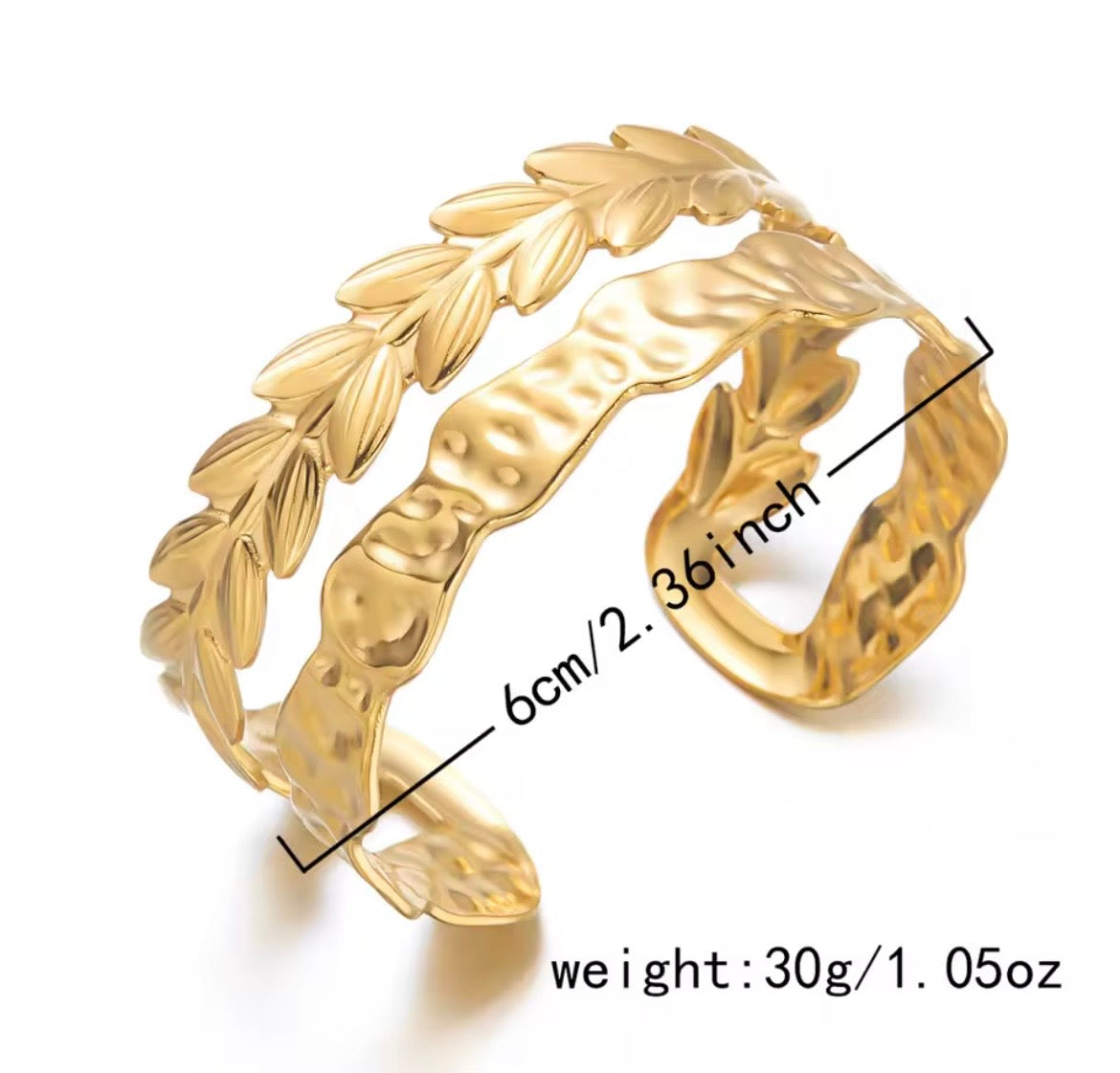 Golden Garden Cuff Collection
