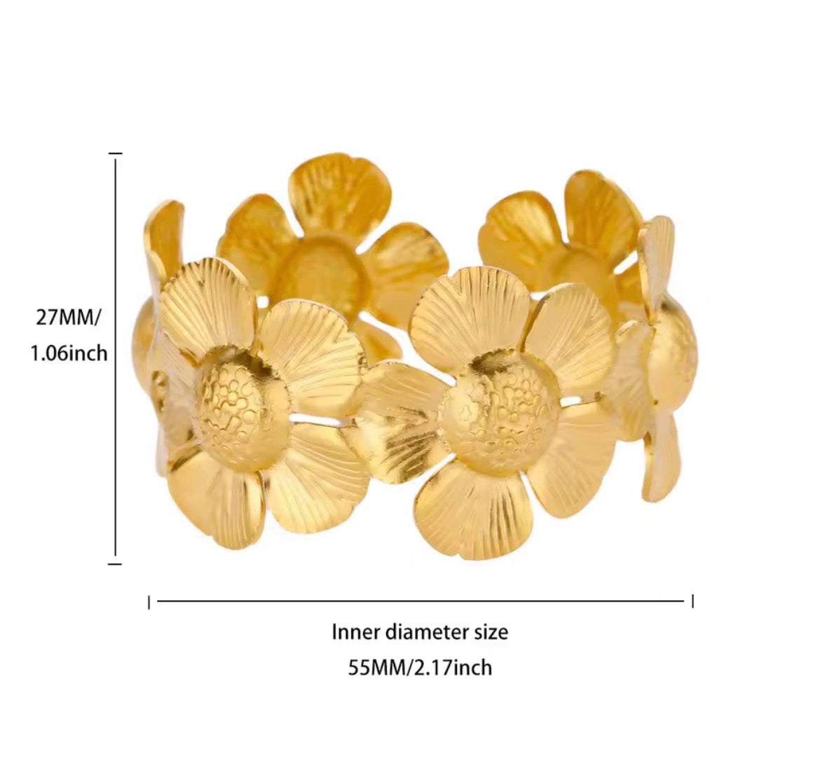 Golden Garden Cuff Collection