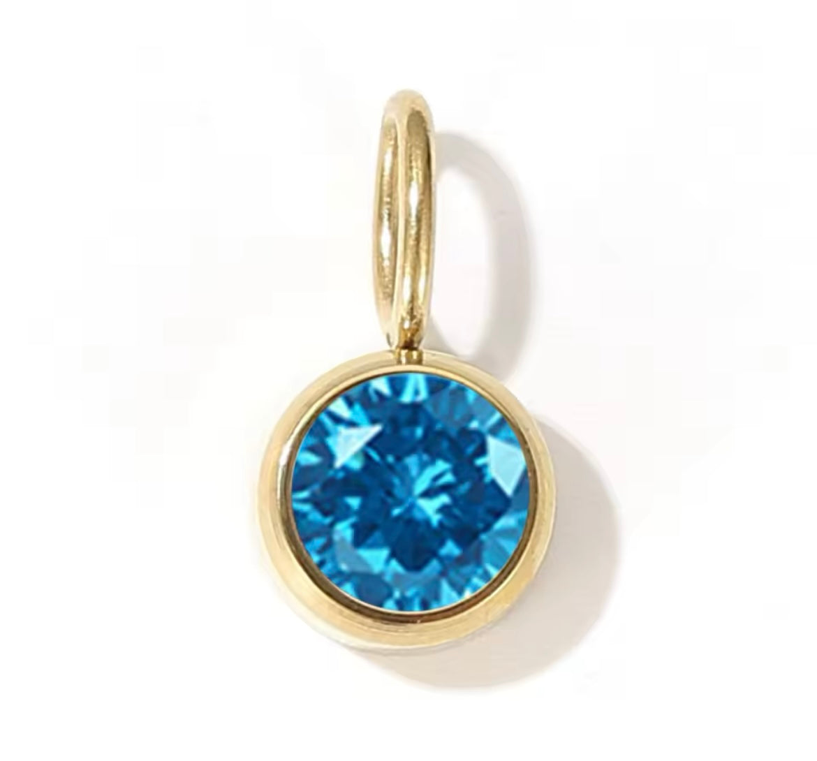 Birthstone Charm – Necklace | Bracelet | Earring