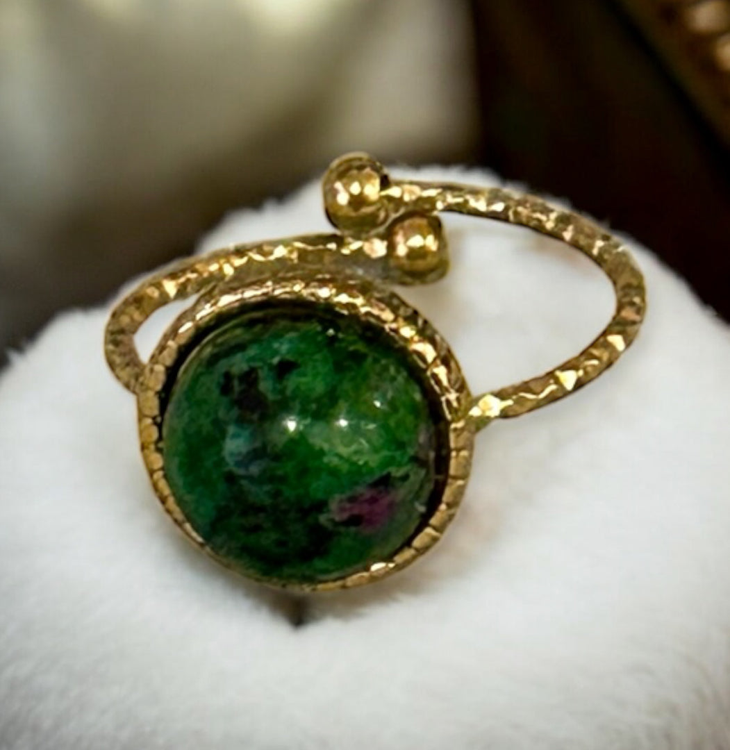 Mystic Earth Collection – Natural Stone Jewellery Set (Malachite, Amethyst, Tiger Eye, Turquoise, Green Jade, Rose Quartz, Blue Lace Agate,Plant Agate, Unakite)