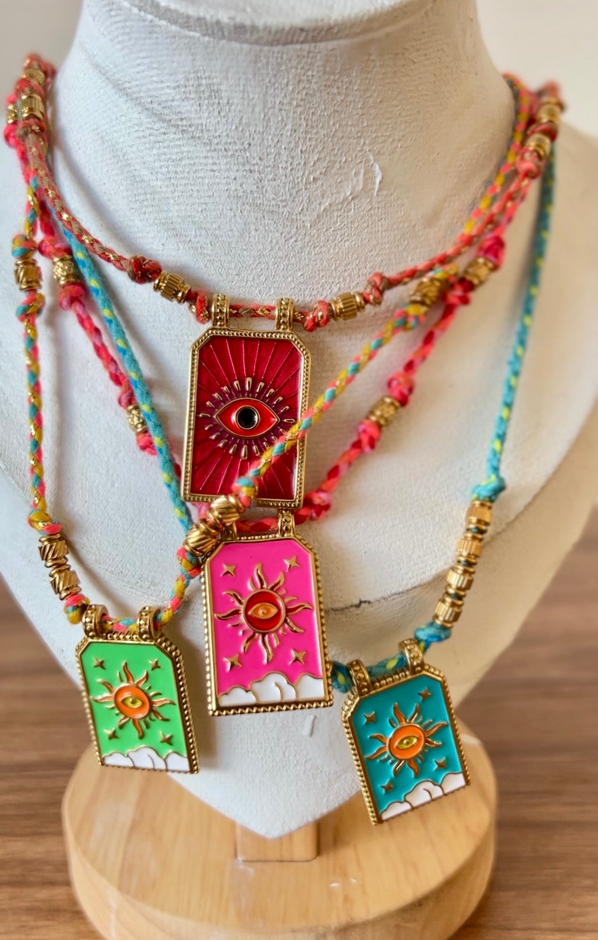 Lucky Guardian Double-Sided Necklace