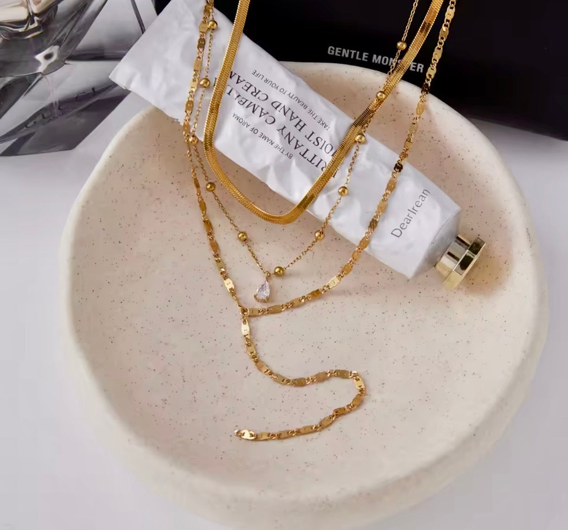 Golden Grace Layered Necklace
