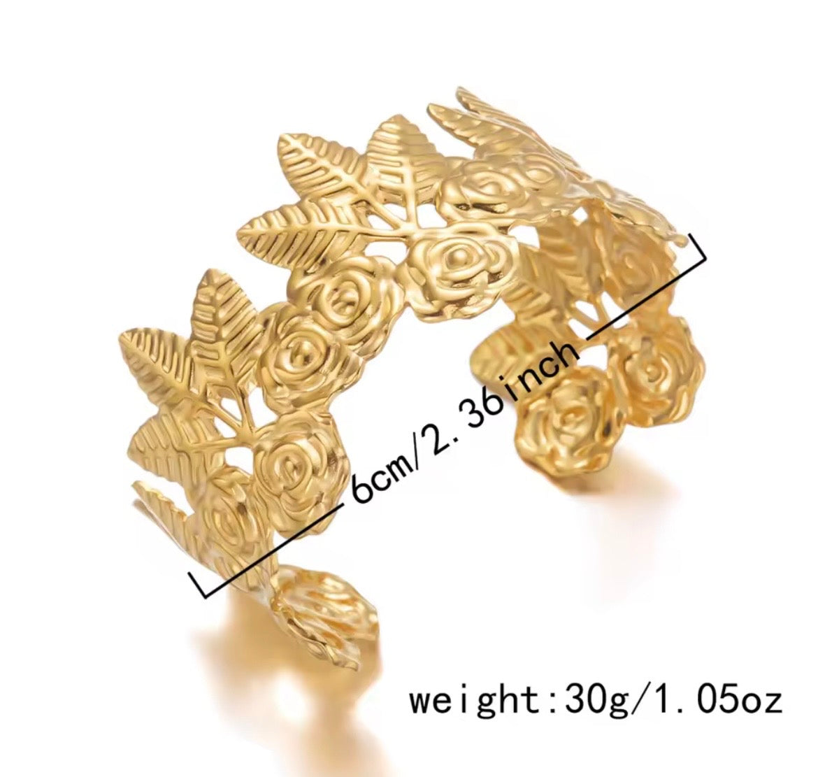 Golden Garden Cuff Collection