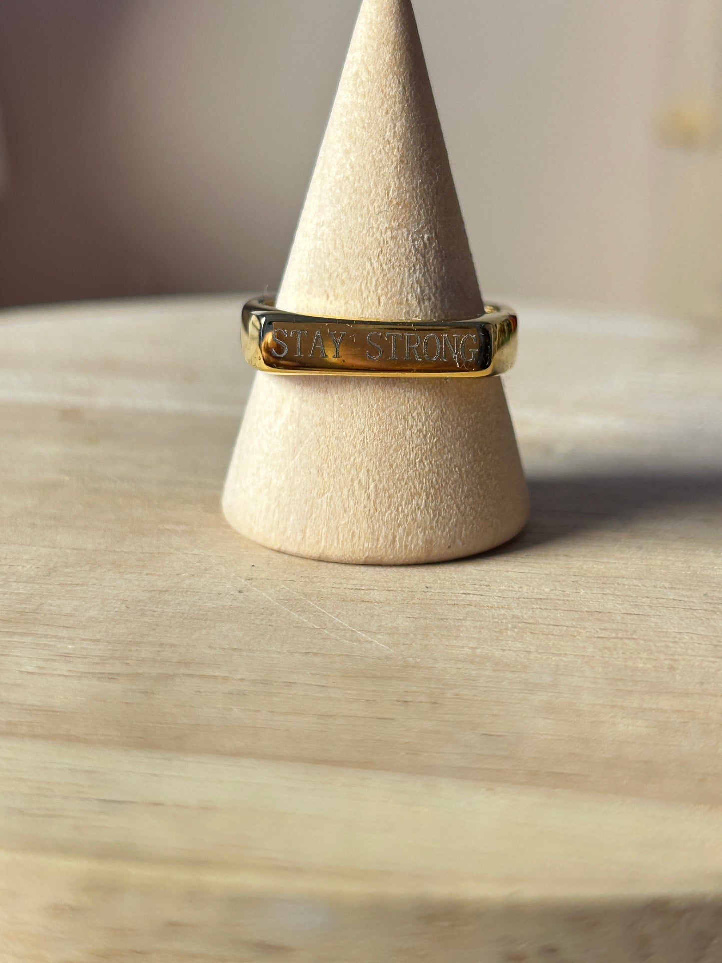 Daily Affirmation Ring