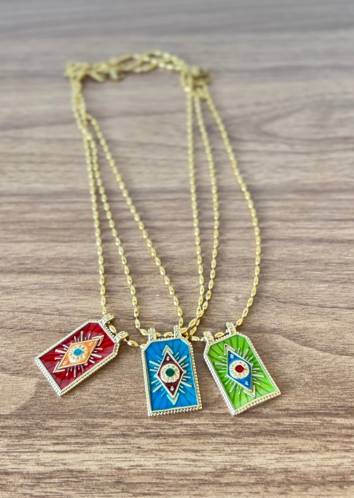 Radiant Guardian Eye Necklace