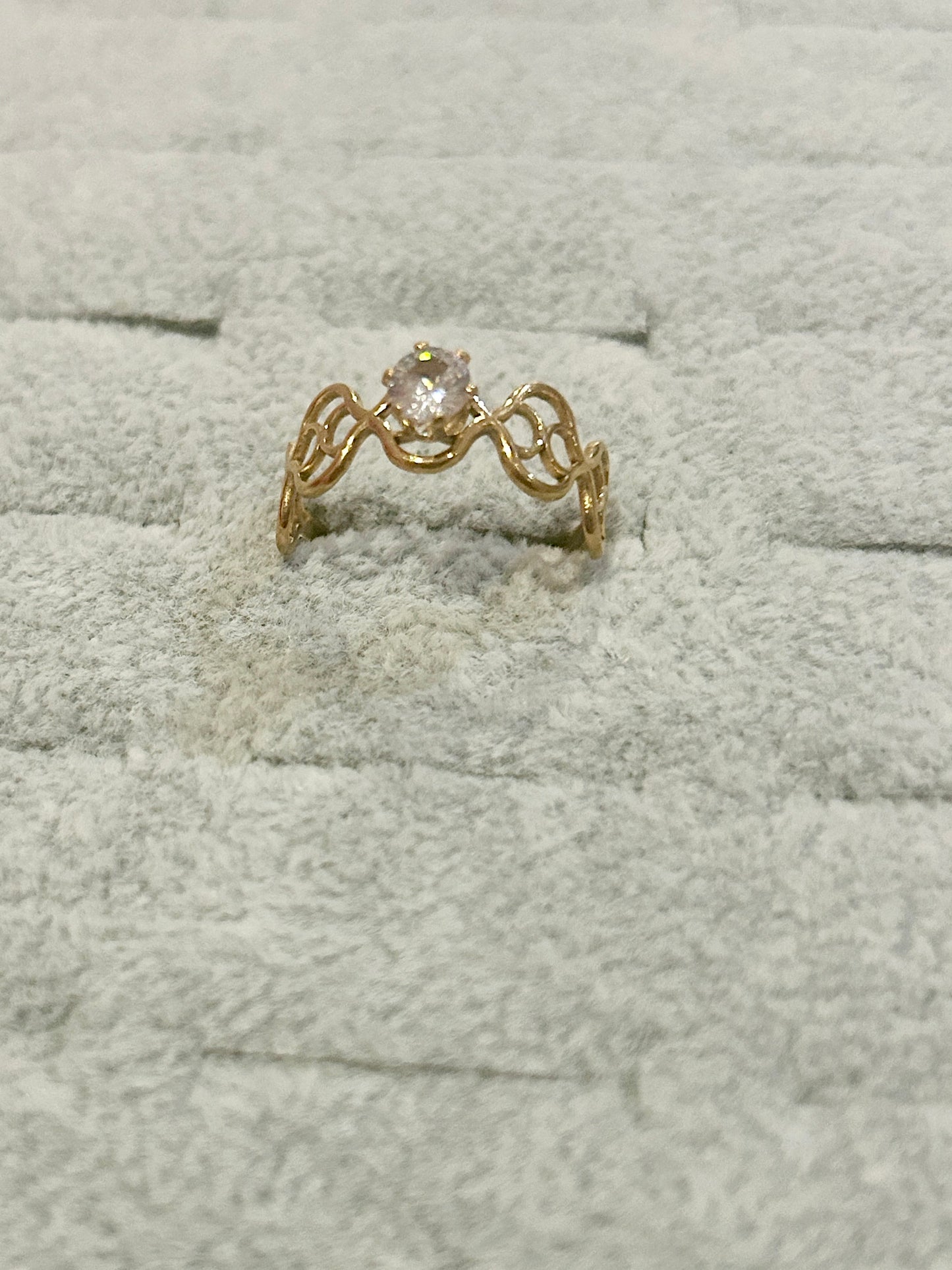 Gold Flow Adjustable Ring Collection