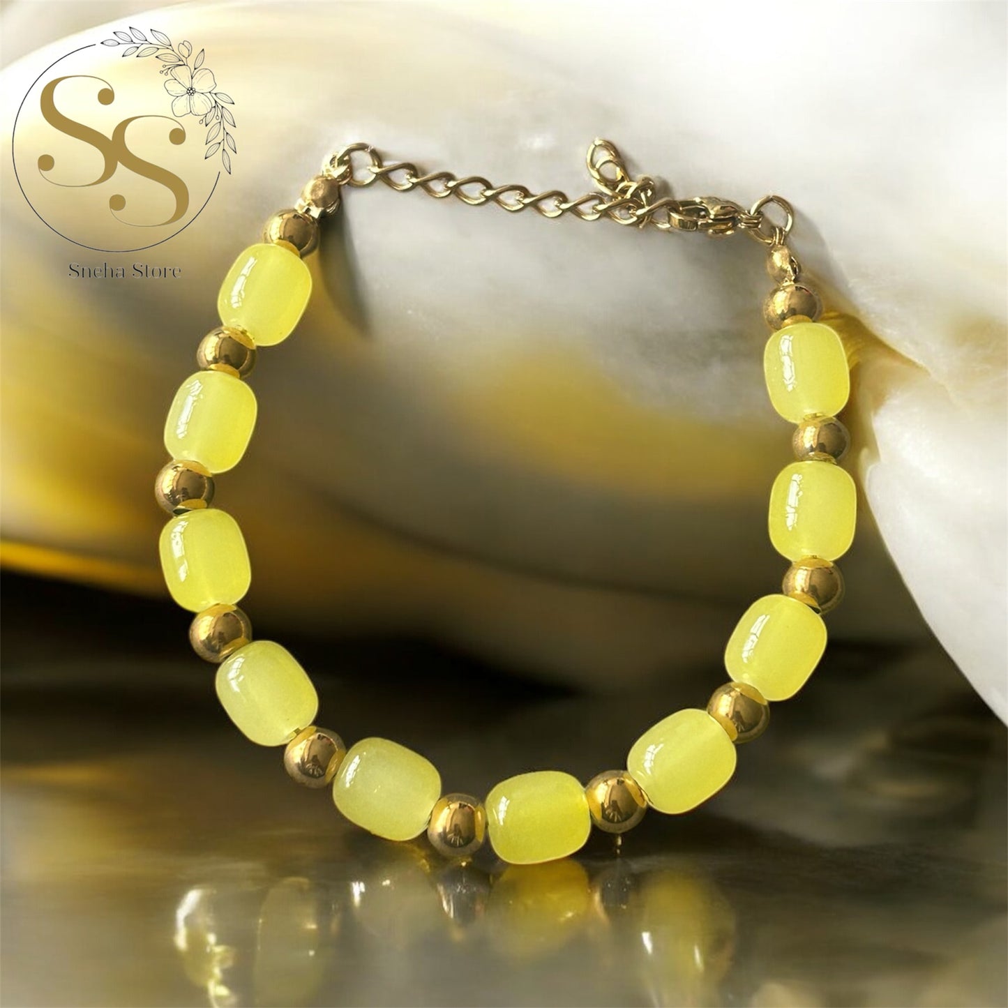 Glass Glow Bracelet