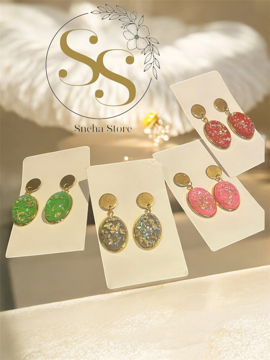 Aurora Spark Drop Earrings