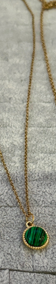 Mystic Earth Collection – Natural Stone Jewellery Set (Malachite, Amethyst, Tiger Eye, Turquoise, Green Jade, Rose Quartz, Blue Lace Agate,Plant Agate, Unakite)