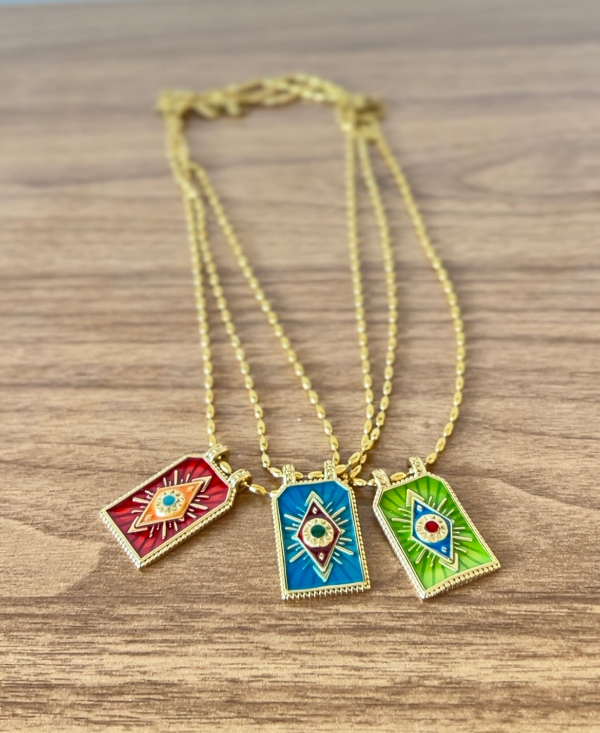 Radiant Guardian Eye Necklace