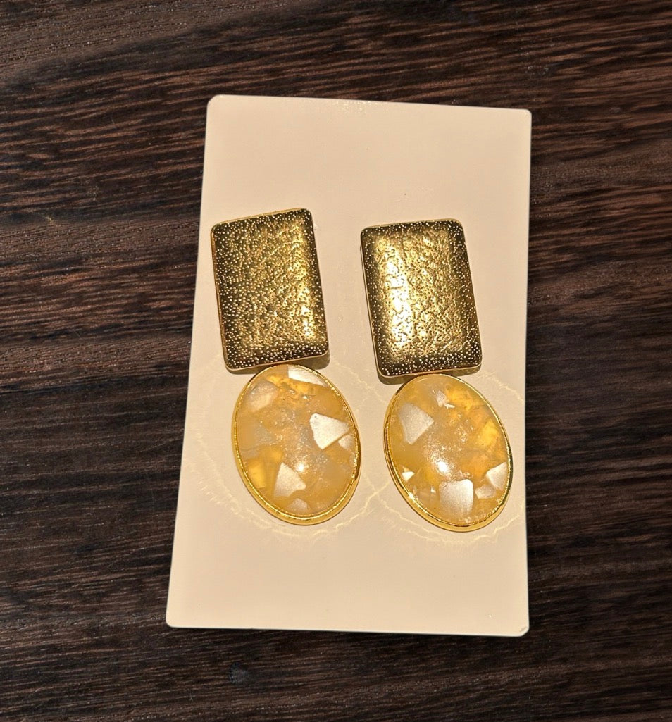 Gem Aura Earrings