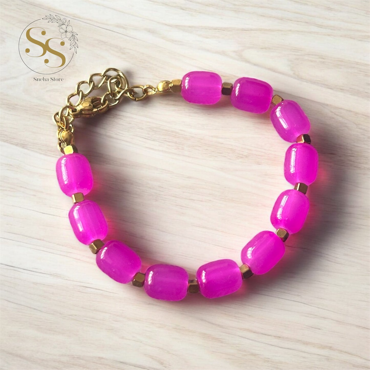 Glass Glow Bracelet