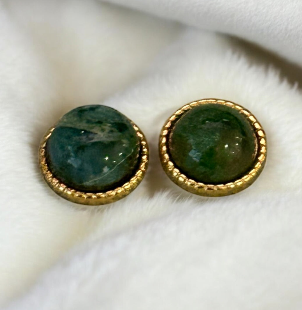 Mystic Earth Collection – Natural Stone Jewellery Set (Malachite, Amethyst, Tiger Eye, Turquoise, Green Jade, Rose Quartz, Blue Lace Agate,Plant Agate, Unakite)