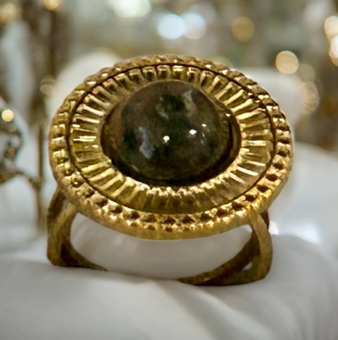 Mystic Earth Collection – Natural Stone Jewellery Set (Malachite, Amethyst, Tiger Eye, Turquoise, Green Jade, Rose Quartz, Blue Lace Agate,Plant Agate, Unakite)