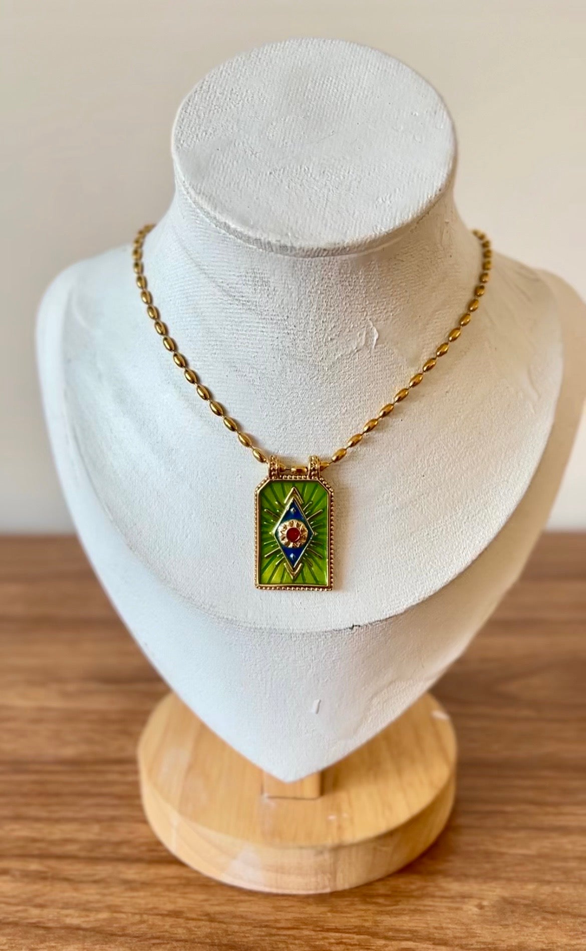 Radiant Guardian Eye Necklace