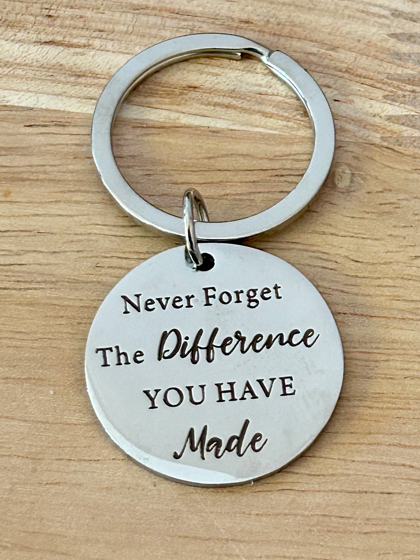 Affirmation Reminder Keyring