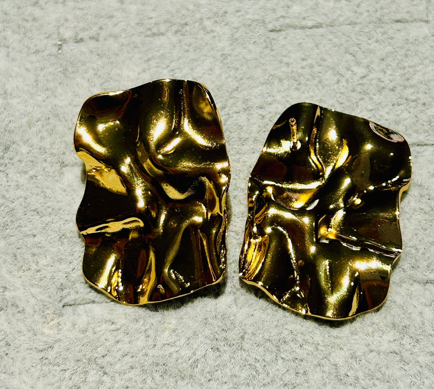 Golden Muse Statement Stud Collection