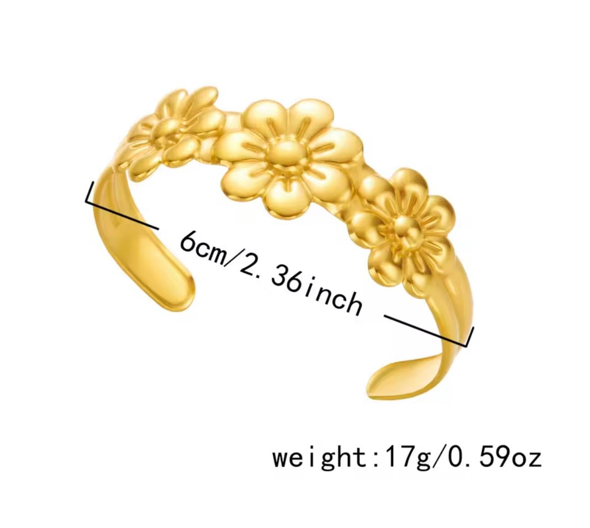 Golden Garden Cuff Collection