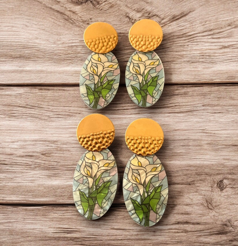 Mosaic Bloom Earrings