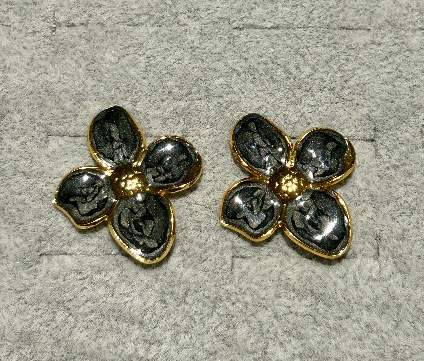 Midnight Muse Enamel Stud Collection