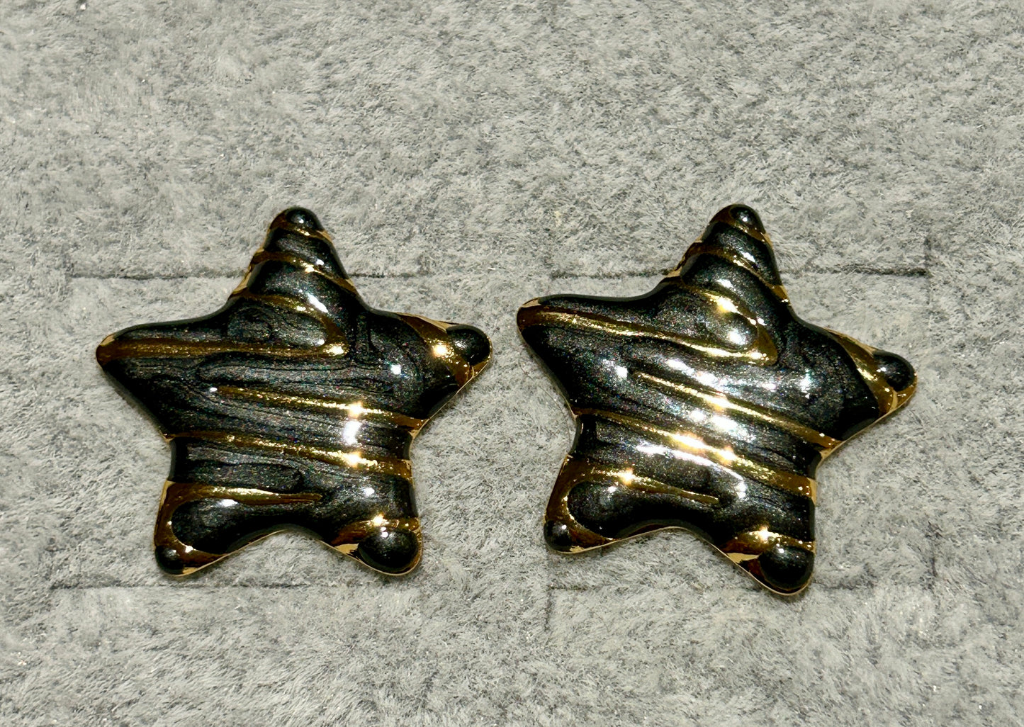 Midnight Muse Enamel Stud Collection