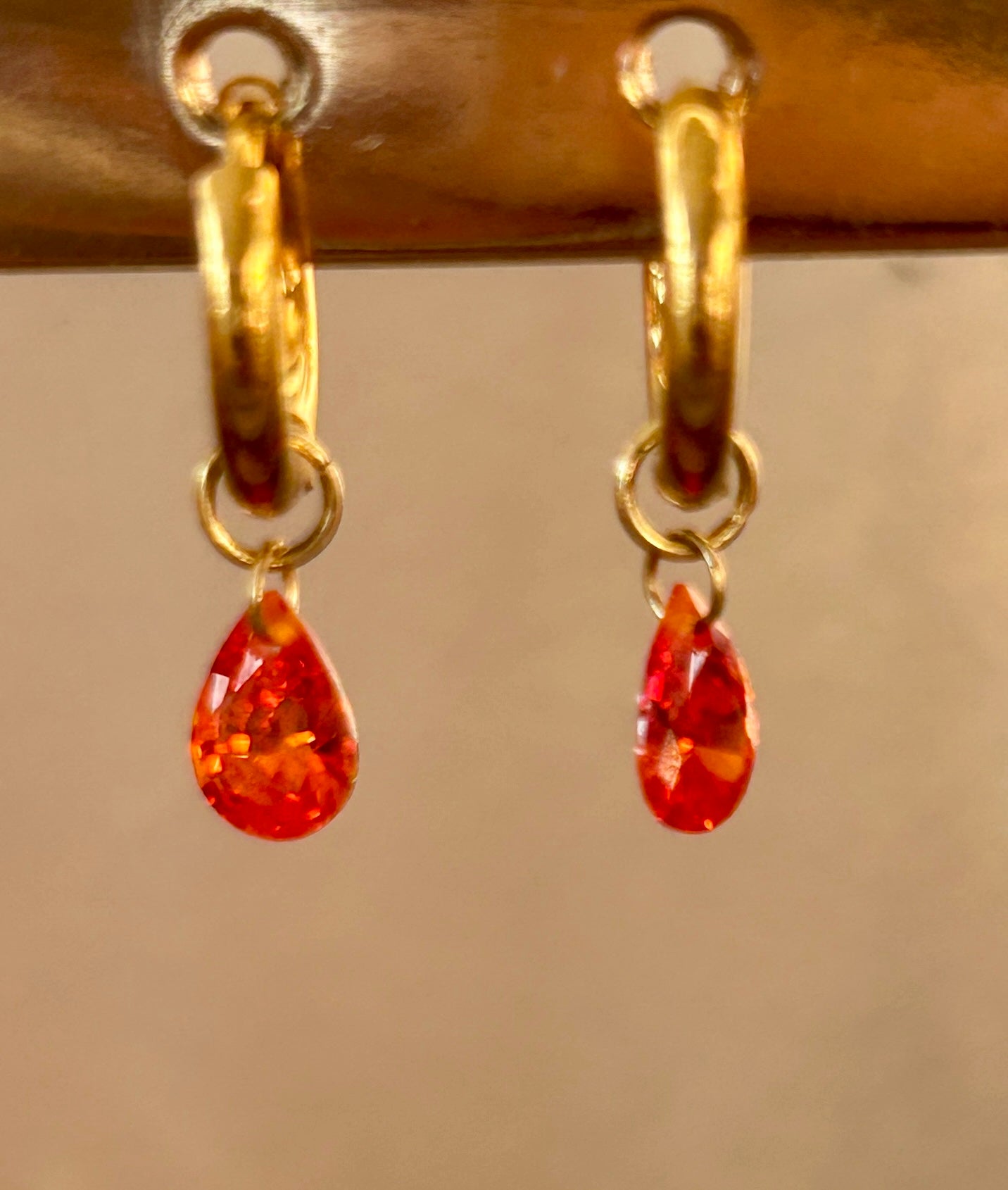 Mini Crystal Drop Huggies